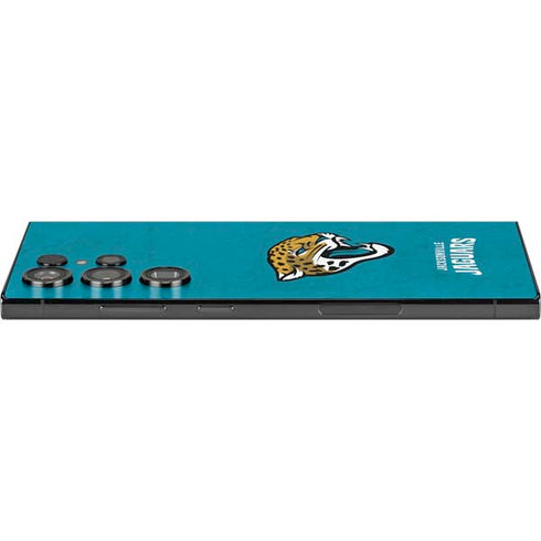 NFL Jacksonville Jaguars Distressed Galaxy S25 Ultra Skin